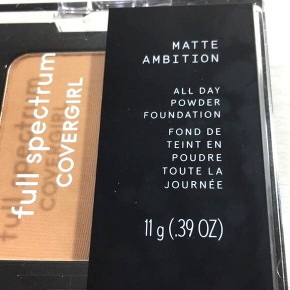 Covergirl Foundation Full Spectrum Powder  Matte .39oz Ambition Light Medium Gol - Picture 2 of 3